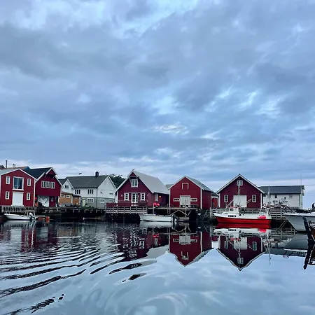 Charming On Veiholmen's Inner Harbor