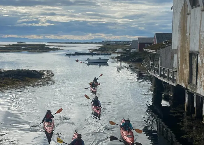 Charming On Veiholmen's Inner Harbor Tatil Evi